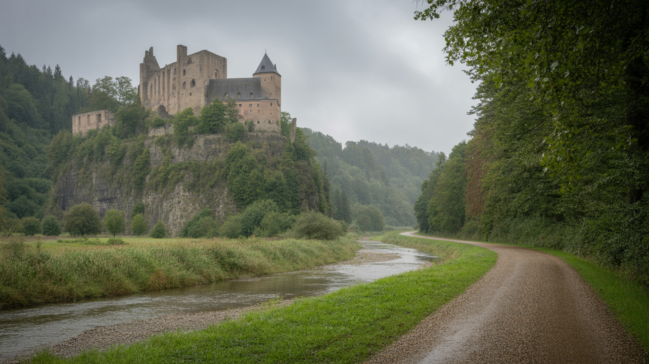Gravel cycling at Eislek Gravel Luxembourg