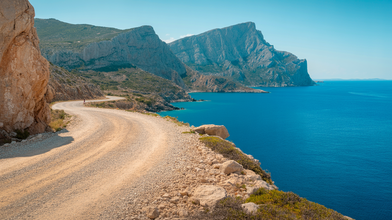 Gravel cycling at Giro Sardegna Gravel